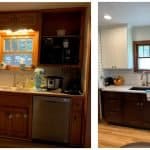 Custom kitchen cabinet renovation with premium cabinetry and modern finishes.