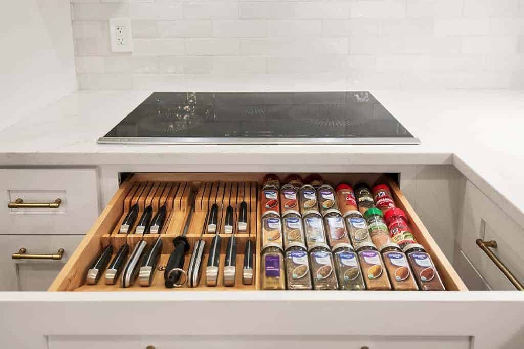 Spice Drawer Organizer